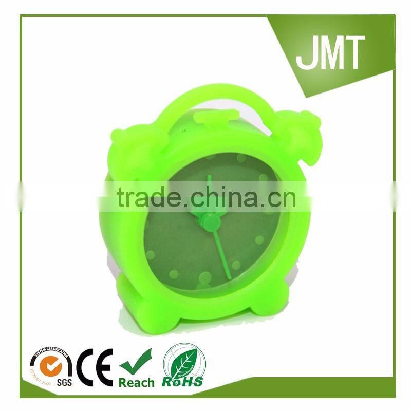 Cheapest unbreakable kids promotion gift TV silicone alarm clock