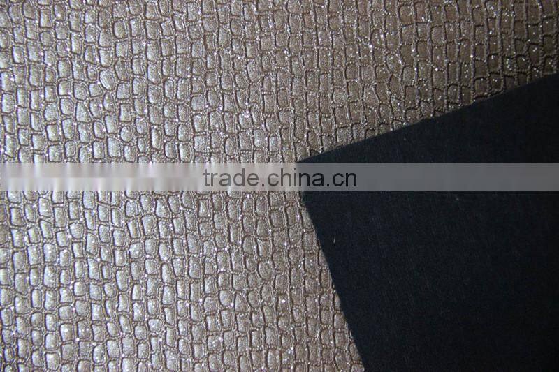 PVC leather for decoration synthetic leather