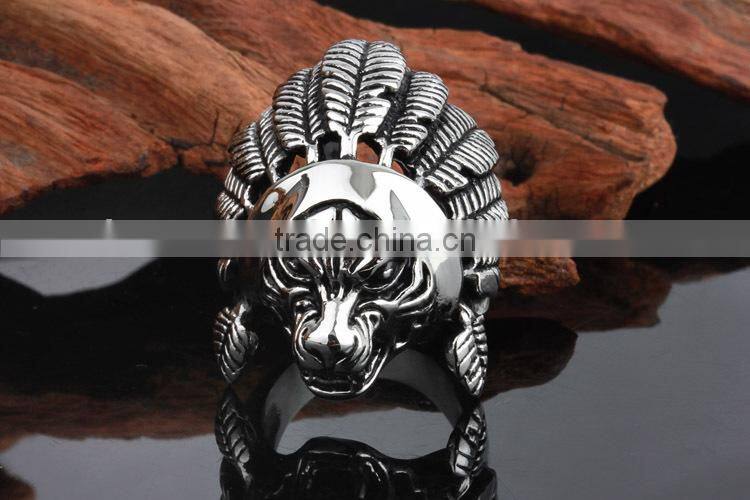 KSTONE Fashion Personalized Stainless Steel Ring For Men