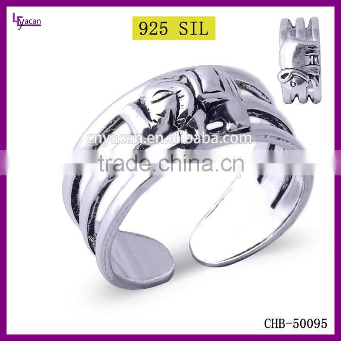 Newest Designs 925 Sterling Silver Genuine Sapphire Ring