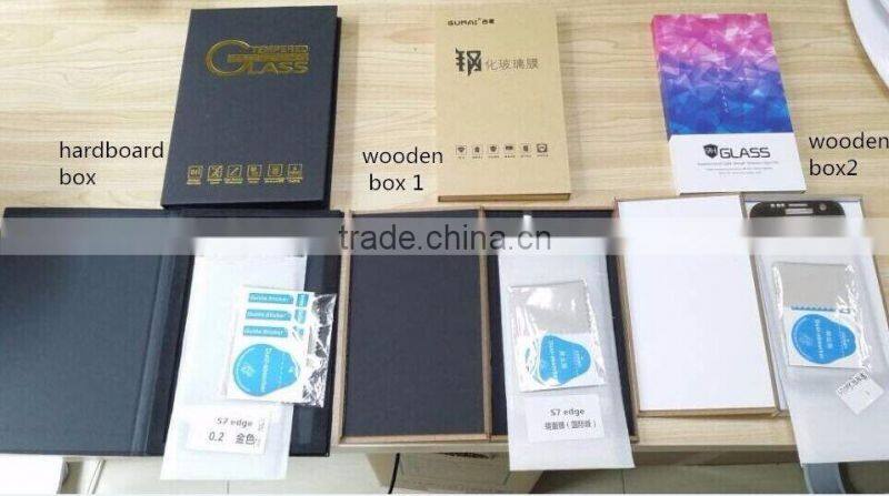 0.33mm premium full cover color tempered glass screen protector for vivo v3max