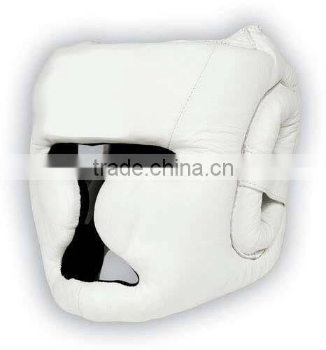 Real Leather Boxing Head Guard