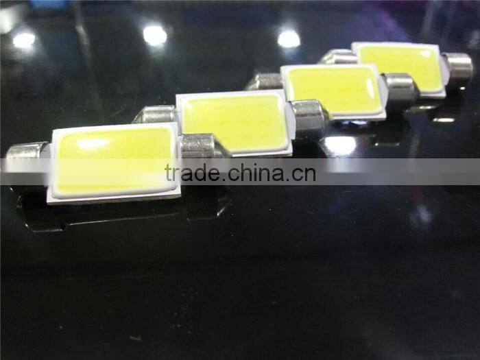 High Brightness1.5W COB Festoon Light 39MM Car Led Dome light