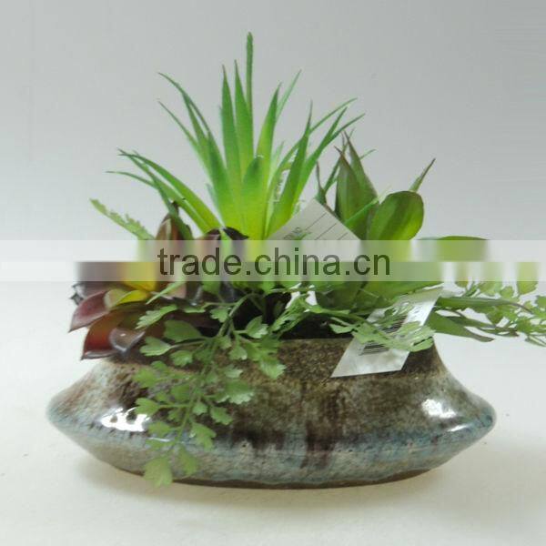 hotel lobby public area decorating potted plant