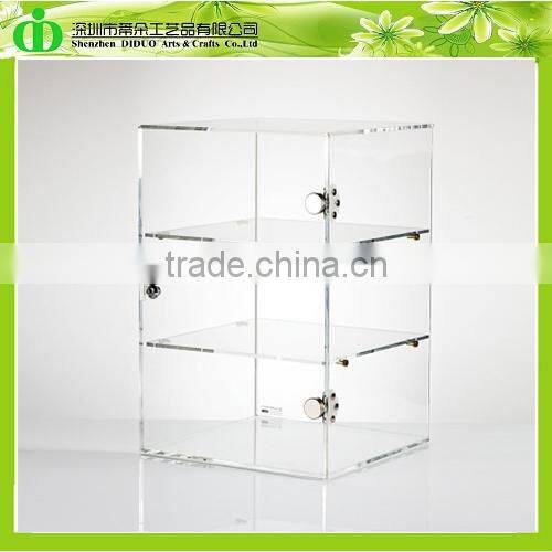 DDC-C023 Trade Assurance Chinese Factory Wholesale SGS Test Lockable Acrylic E-cigarette Cabinet