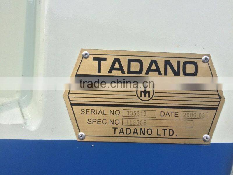 TADANO TL250E 25 ton used wheel crane lifting truck crane
