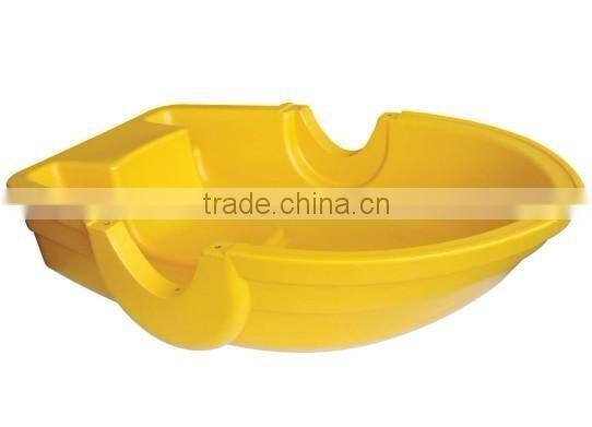 Plastic factory professional production of food grade salted barrels aquaculture barrels crab bucket model is complete