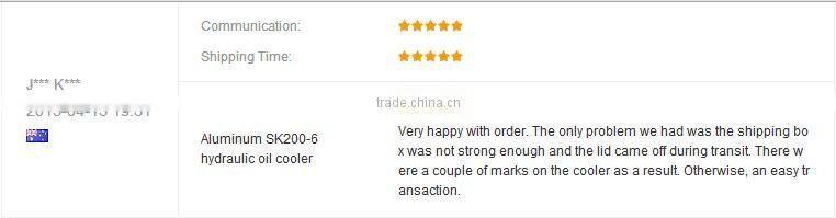 Factory direct supply Kobelco SK260-8 radiator