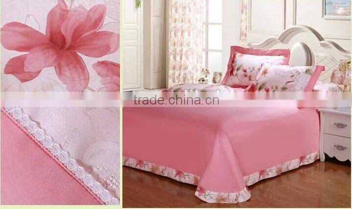 100% satin jacquard princess Bedding set