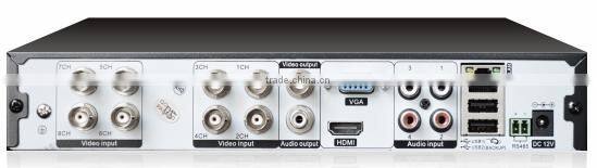8CH 4in 1 Hybrid DVR H.264 P2P Professional DVR AHD/TVI/Analog/IP DVR