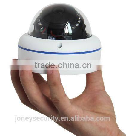 Mini 1200tvl Anti Vandal IR Dome Camera 2.8-12mm vari-focal lens,2MP