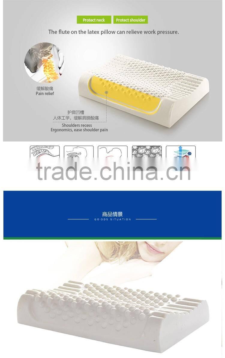 XD-KM004 60*40*10/12 45D living room furniture pain free pillow/health latex pillow