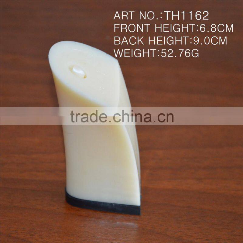 2015 fashion ABS lady shoe heel