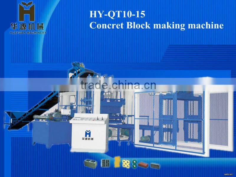 HY3-25 semi-automatic but easy operate block making machine aac block machine and price