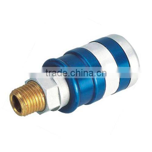 aluminum universal type male air swivel connector