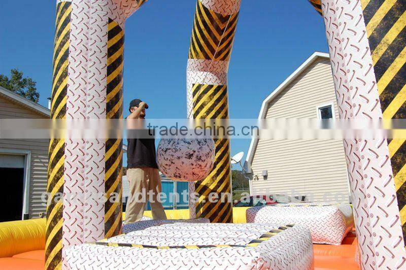inflatable wrecking ball, inflatable demolition ball games A6034