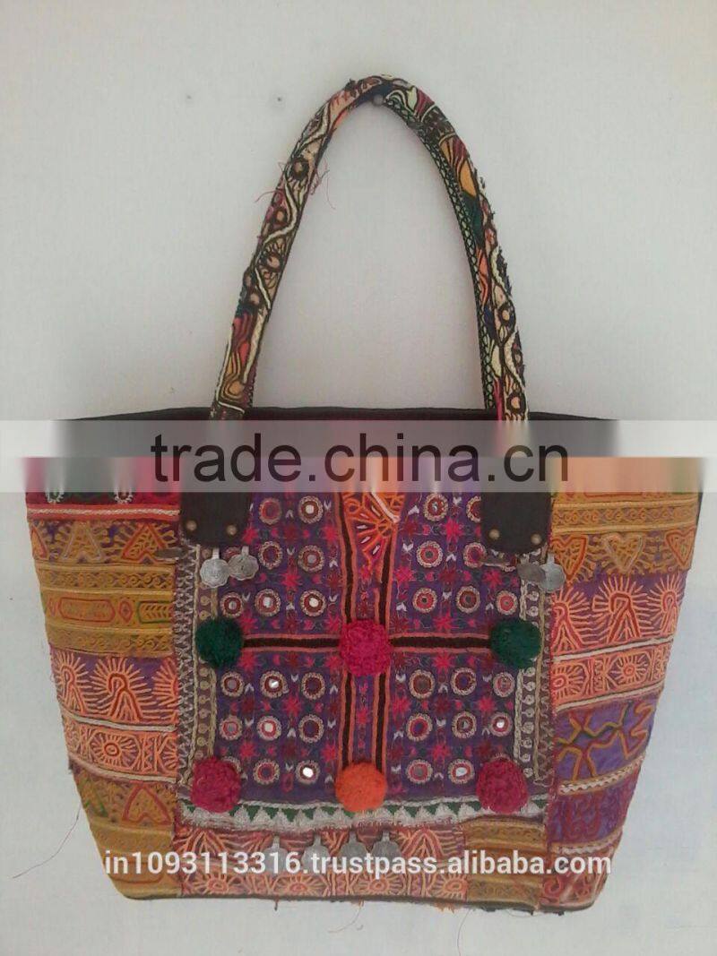 VINTAGE BANJARA ETHNIC HANDMADE BANJARA TRIBAL SHOULDER BAGS