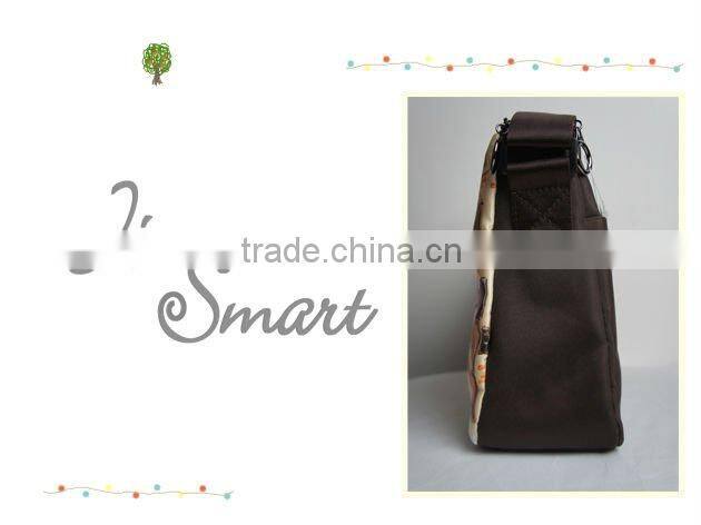 messenger bag flower sublimation printing artistic design