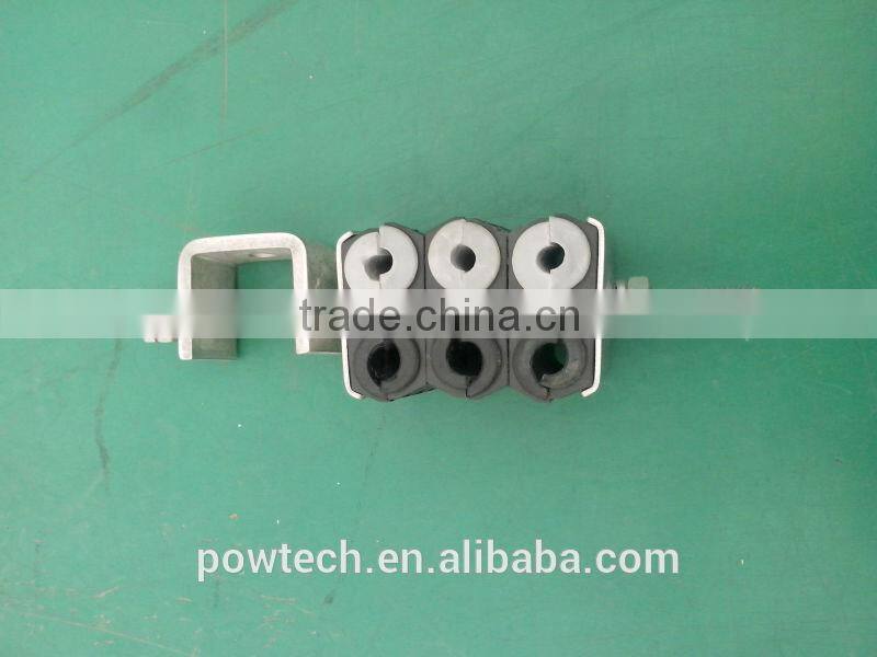 Power&fiber cable clamp