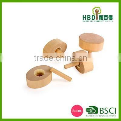 Wooden lid for perfume bottle/basswood lid for perfume jars