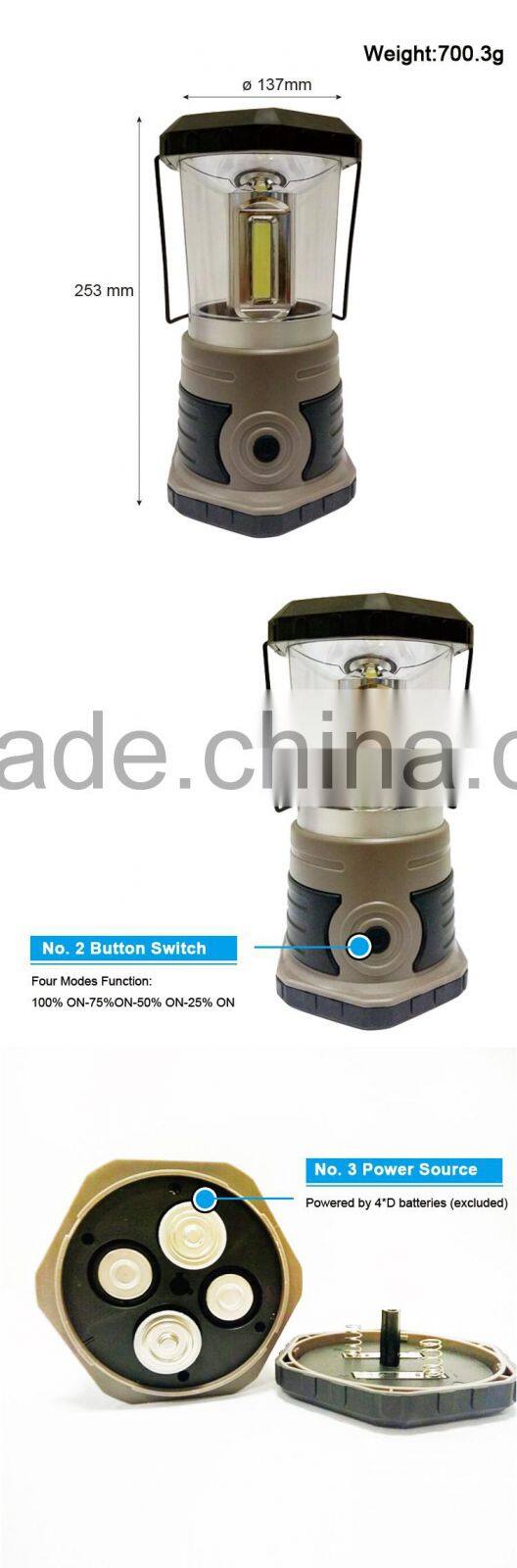 High Power Large Size COB Lantern