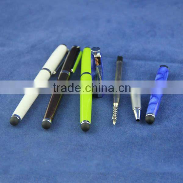 diamond stylus for smart phone, stainless steel with soft rubber tipped end