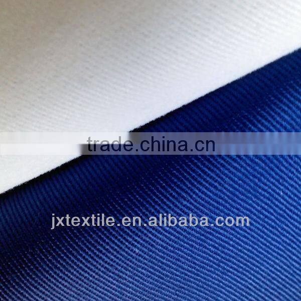 CVC twill woven fabric 20s*16s 120*60