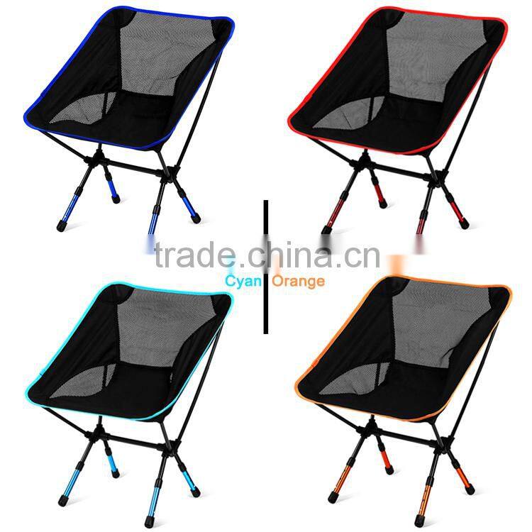 Outdoor Portable picnic folding chair with adjustable legs