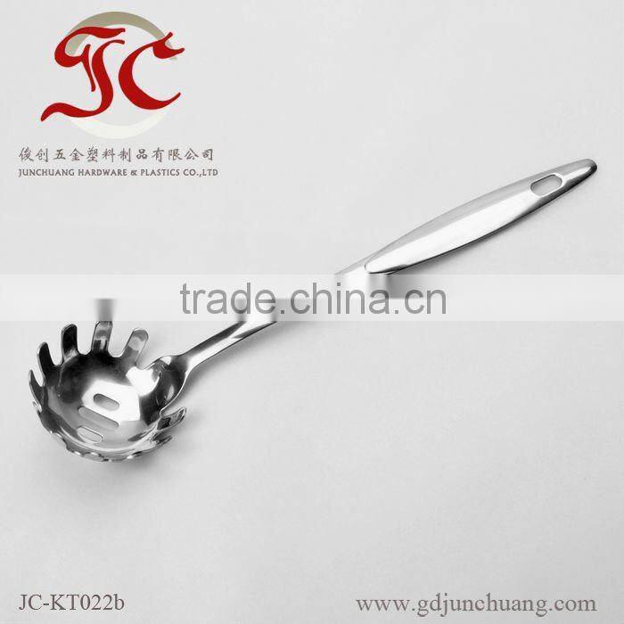 Stainless steel slotted spoon for kitchenware