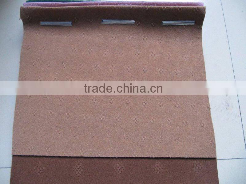 100% polyester Needle Punched Nonwoven Velour Carpet