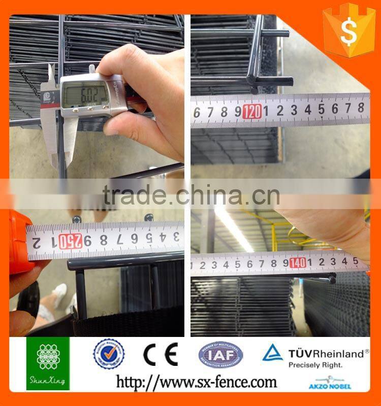 Hot Sales Galvanized welded wire security mesh folded fence