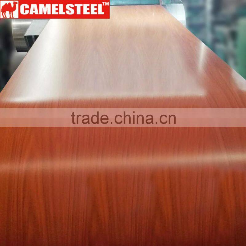 Decorative wooden ppgi steel coils