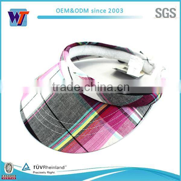 2015 Fashion PVC Sun Visor hats Character Factory cotton Sun Visor caps