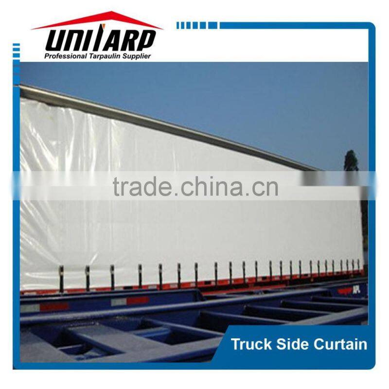 Cold Resistant 40 Feet Container/Truck Side Curtains Tarpaulin