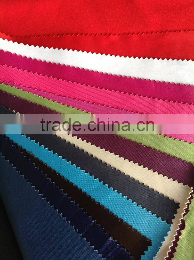 100%Polyester Brushed Fabric Dyed Tricot Fabric Wholesale