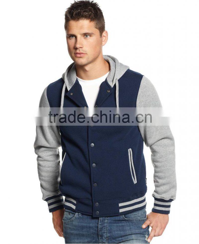 Blue/Grey varsity jackets 2016 hot sale for men