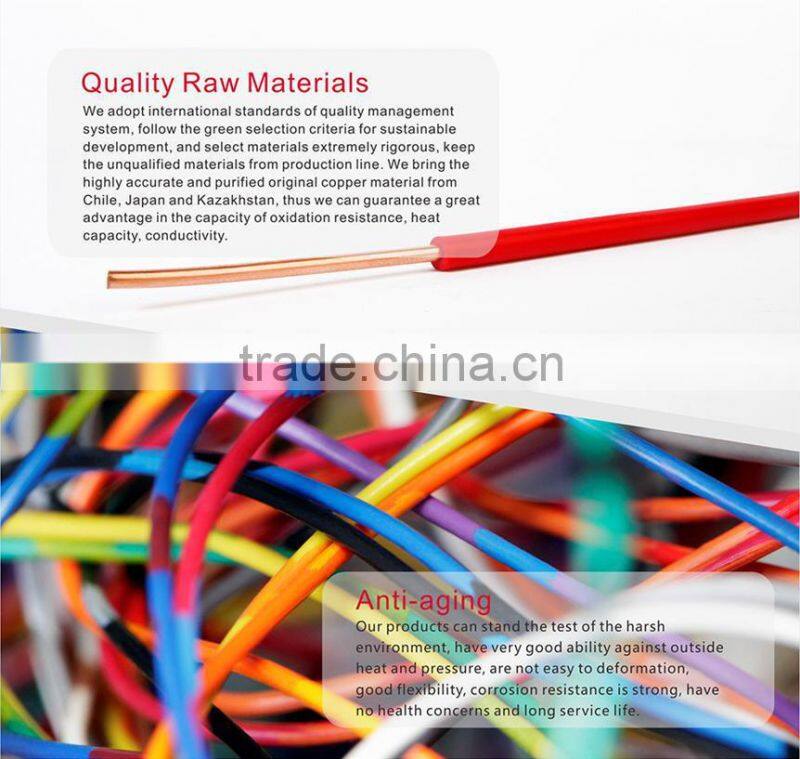 150mm2 earthing wire PVC insulation electric wire copper conductor cable