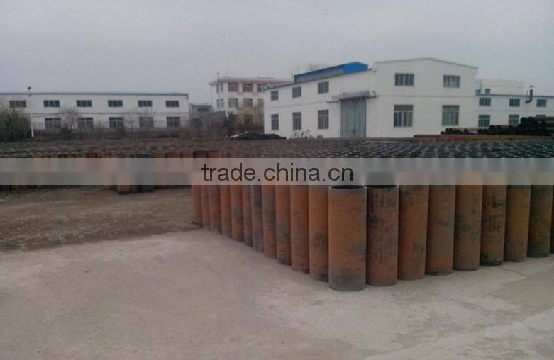 Cast basalt lined steel pipe, cast basalt lined pipe, SHS ceramic steel pipe