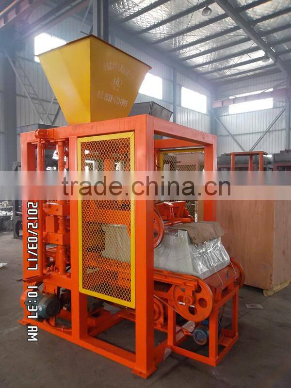 2015 new products China Guangzhou semi automatic block machine 4-25