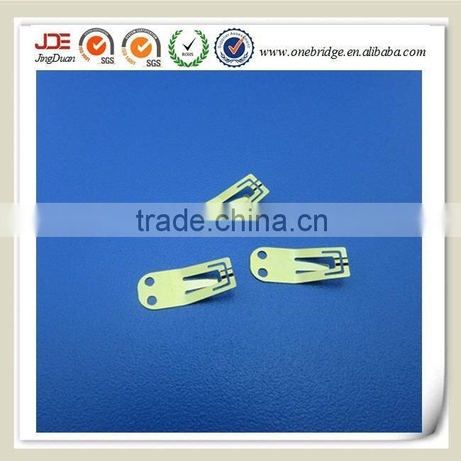 Customized precision gold plated stamping copper shrapnel