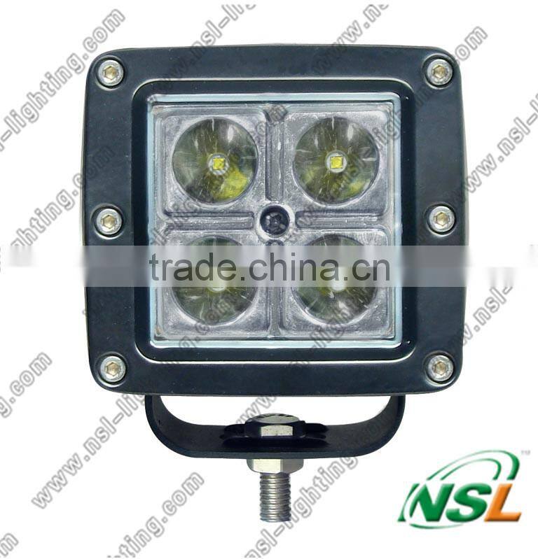 4 inch 16W led driving light bars, flood spot 12v c ree led driving lights for offroad ATV 4x4 truck boat tractor marine
