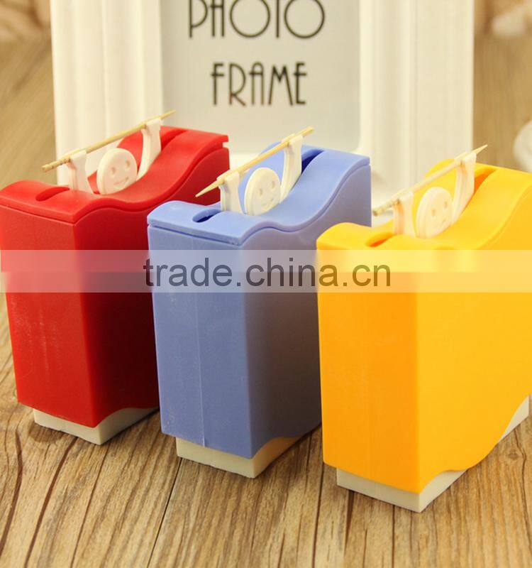 Special design promotional item bulk sale personal unique toothpick holder