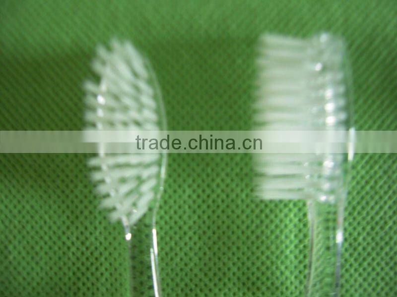 Transparent hearted shaped Toothbrush