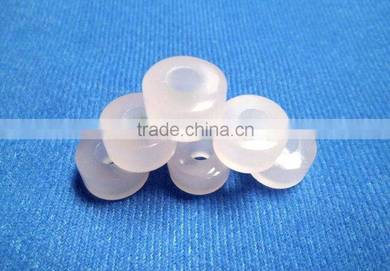 AAA Rose Color Quartz Smooth Handmade Big Hole Tyre Beads