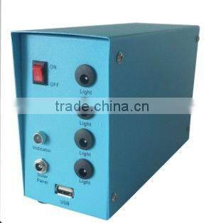 Solar Power Bank with Lighting Function