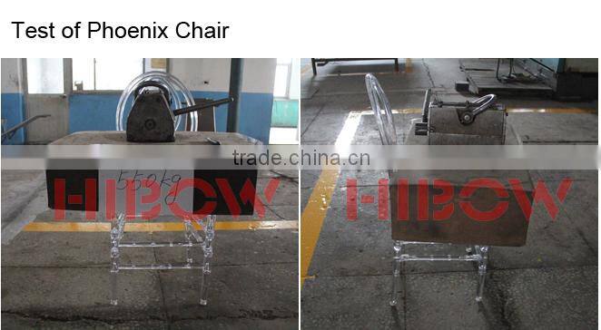 rental event furniture, resin phoenix chair H004