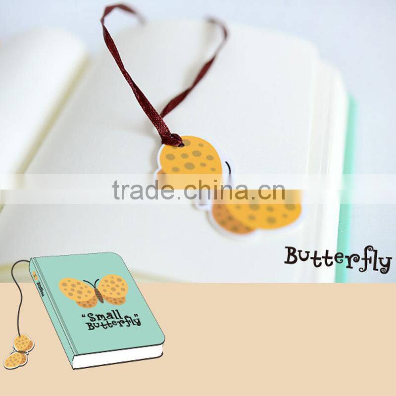 2016 Creative Pesonalised Notebook With Ribbon Marker/Custom Notebook