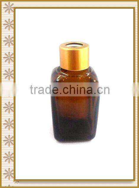 amber essential square oil bottle 40ml