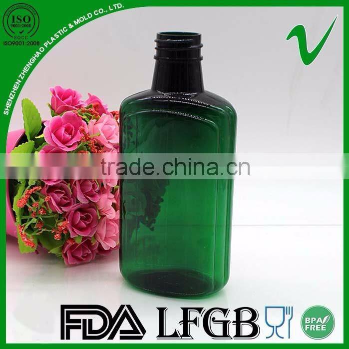 Hot sale reusable empty clear PVC beer plastic bottle for display