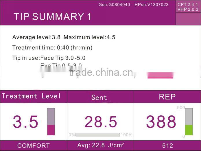 AYJ-T29(CE) Professional CPT fractional rf device for anti-wrinkle